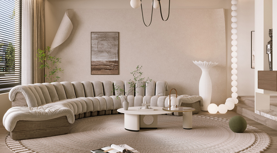 雅寶定制 | 輕奢侘寂混搭住宅設(shè)計